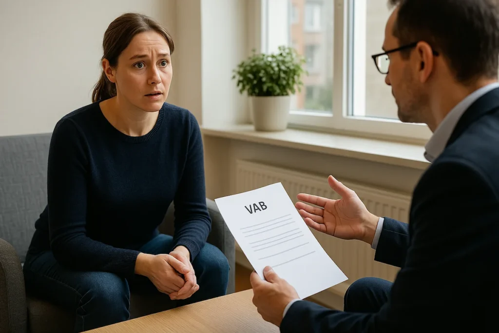 Anställd som vabbar mycket Anställd som vabbar mycket