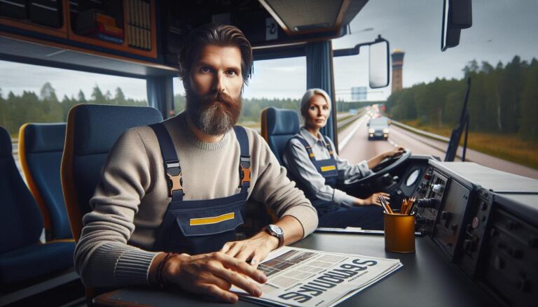 busschaufför lön